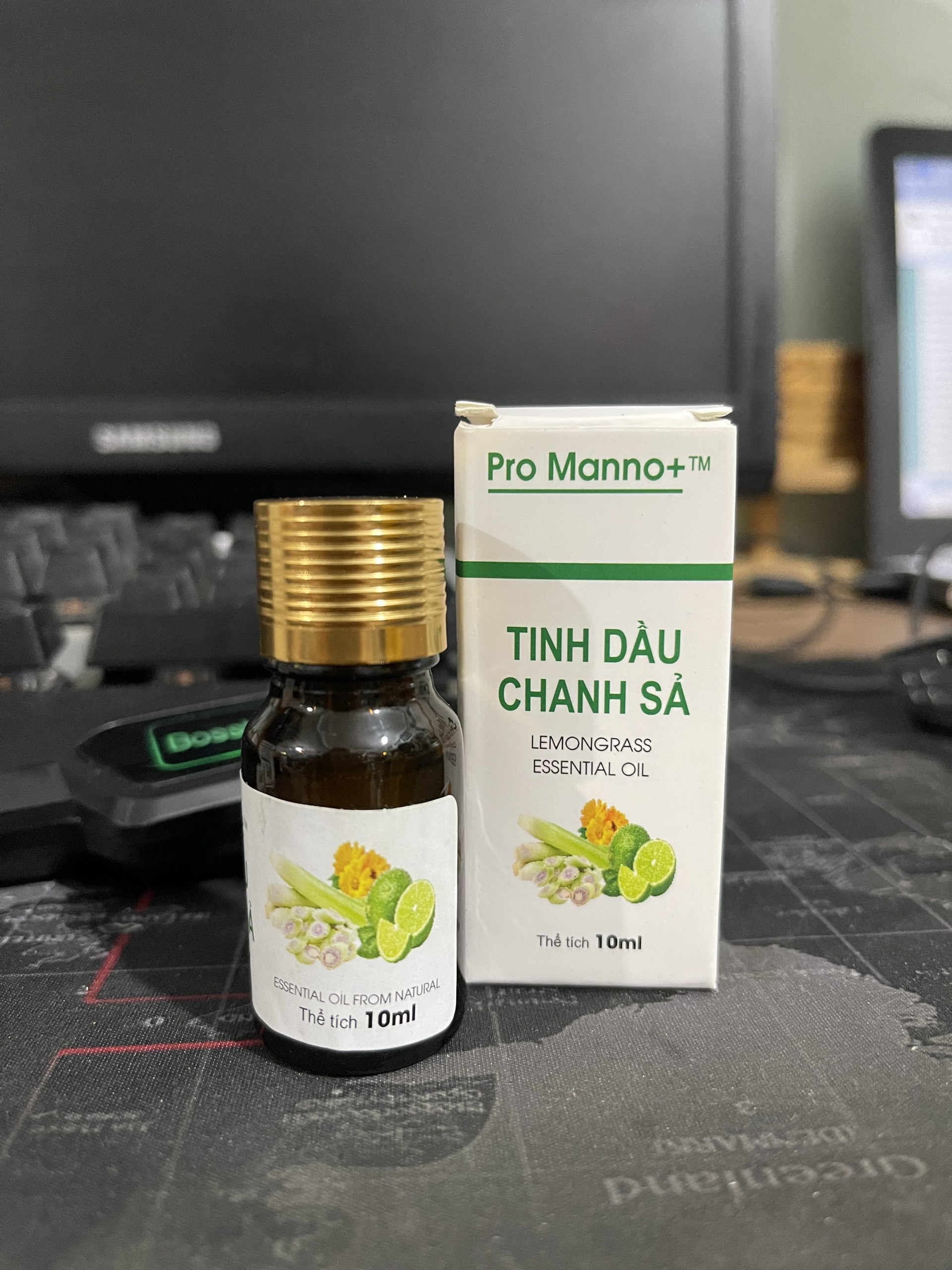 Tinh dầu bưởi, cam...