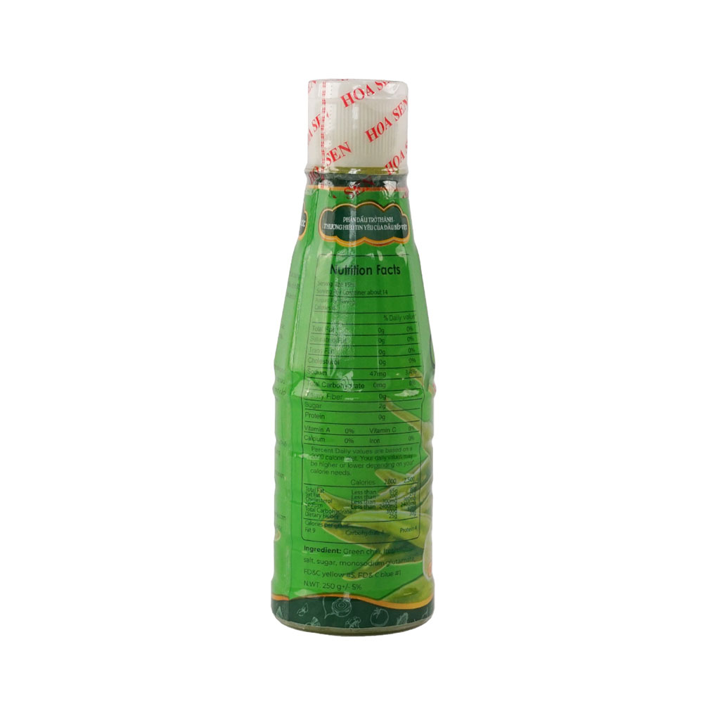 Muối ớt xanh 240ml (chuyên chấm hải sản)