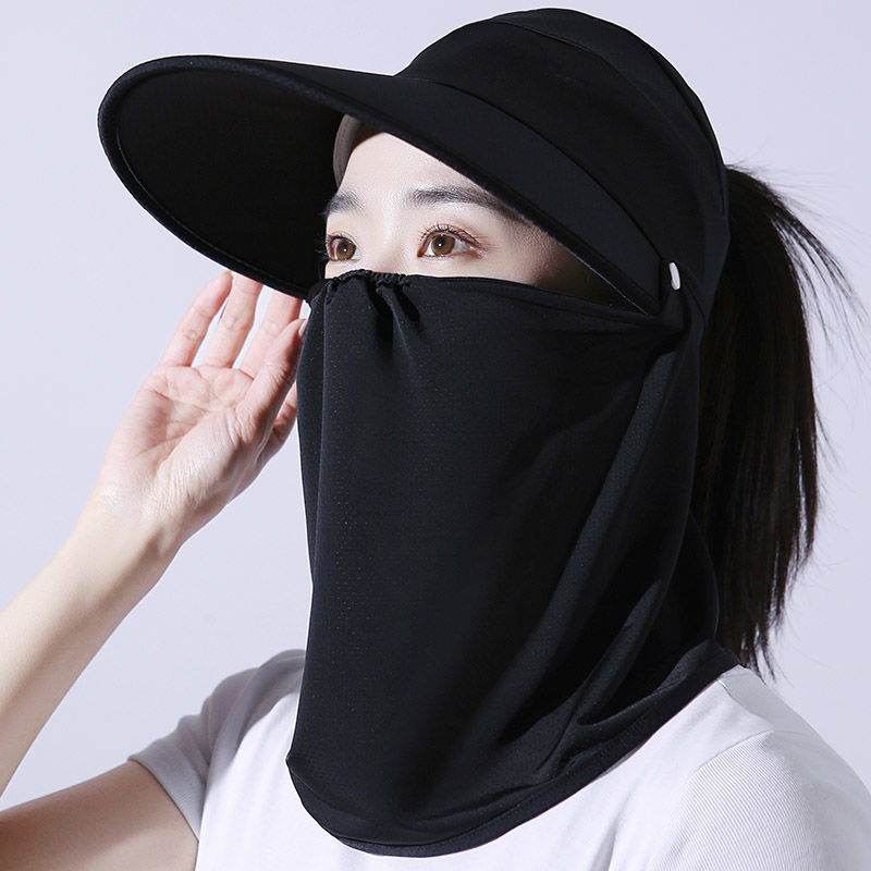 Nón chống nắng nữ- mũ nón che nắng kèm khẩu trang che mặt-mũ lưỡi trai nữ