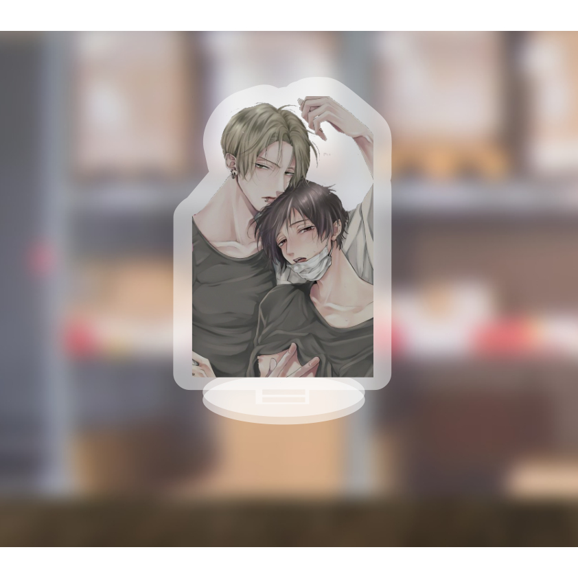 Mô hình standee Boy love OTP chibi dễ thương ngoại truyện cute dễ thương 5cm/10cm