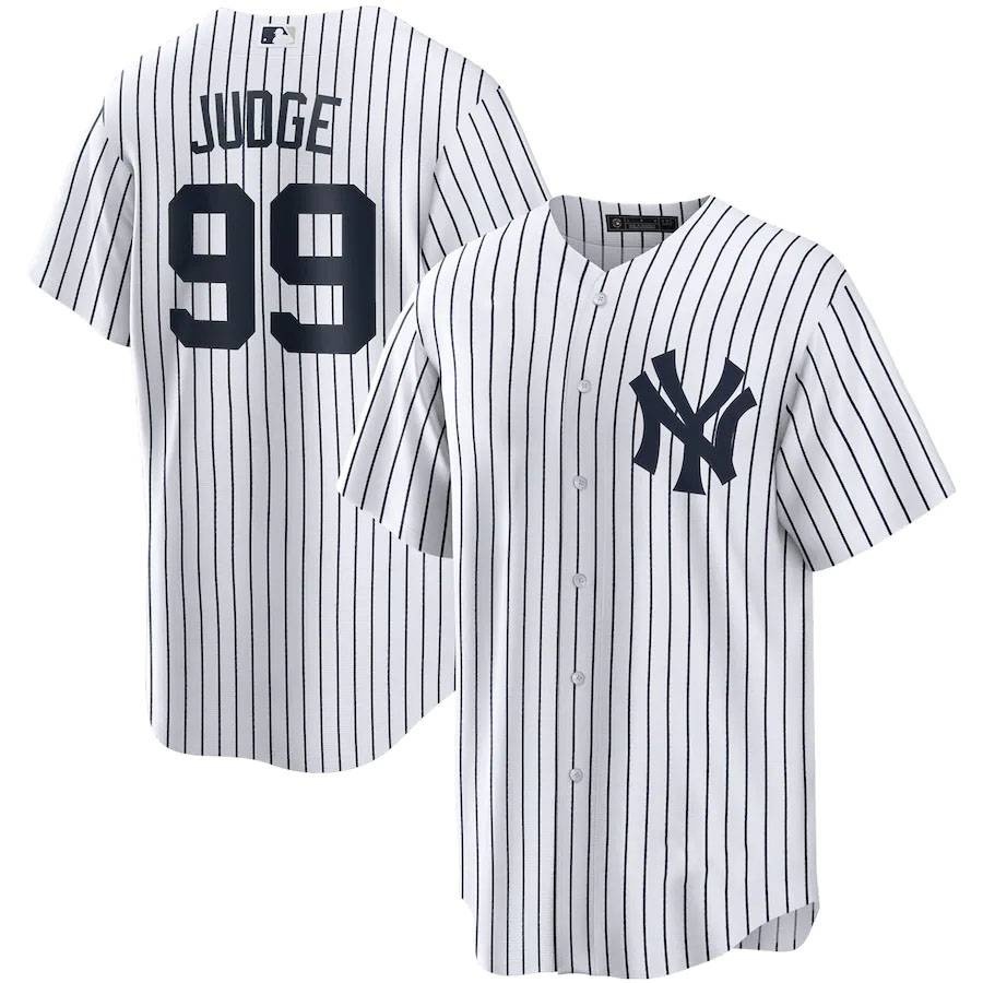 COD DSFSERGFTHH NEW MLB New York Yankees Baseball Jersey Shirt No.99 Judge  Classic Cardigan Jersey Casual Sport Unisex Plus Size