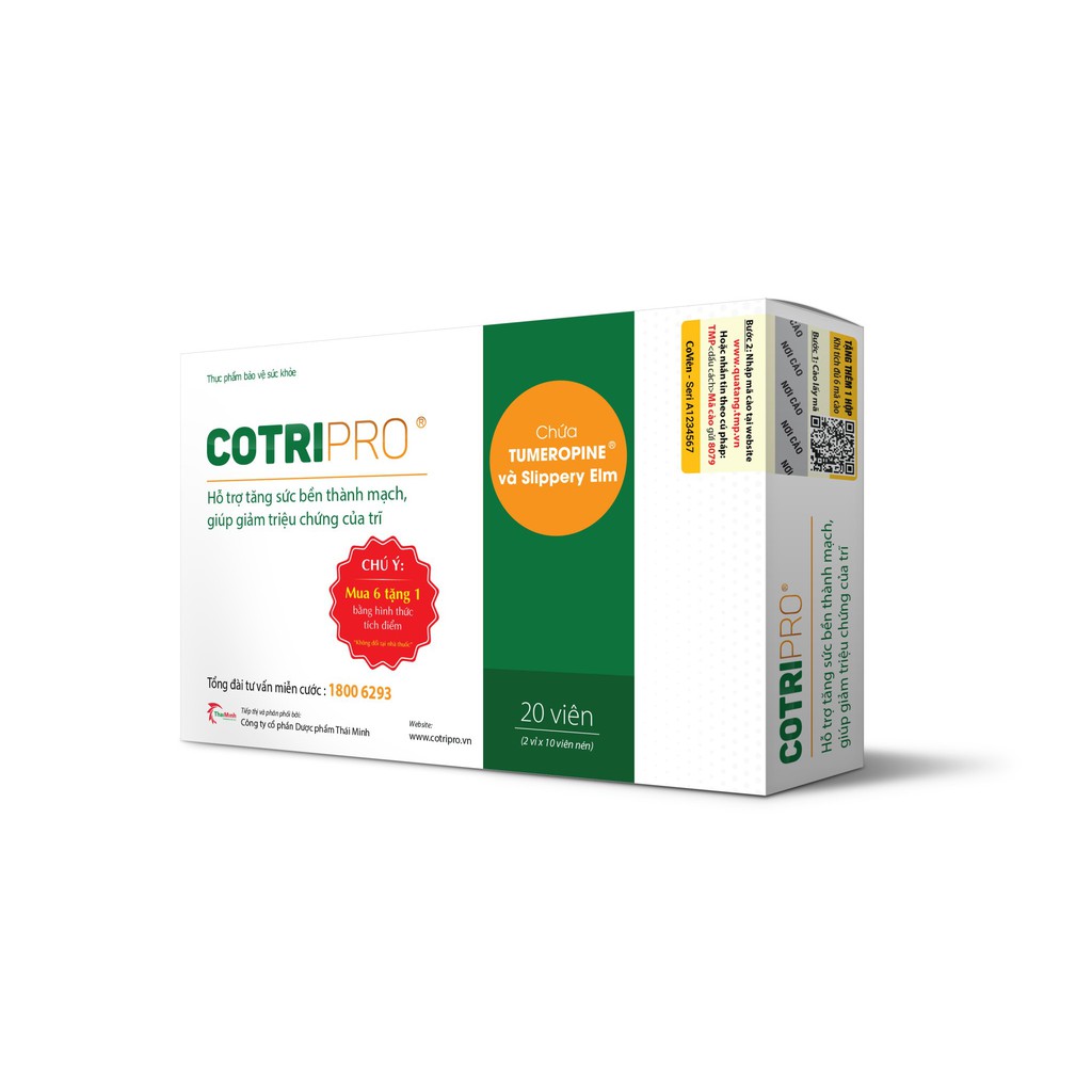 COTRIPRO - Gel Bôi Trĩ Nội, Trĩ Ngoại