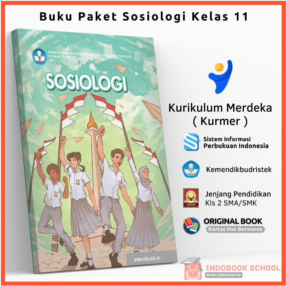 Buku Paket Sosiologi Kelas 11 SMA Kurikulum Merdeka Kurmer Kumer / Buku ...