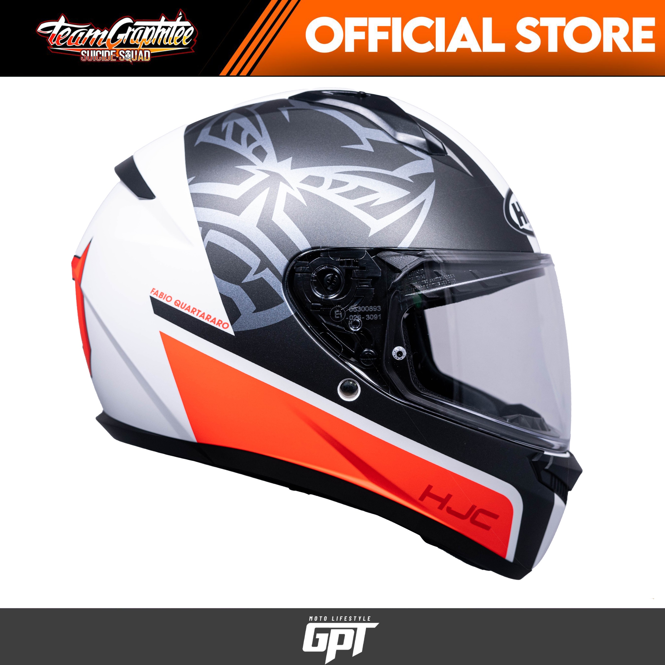 HJC HELMET C10 FABIO QUARTARARO FULL FACE Lazada PH
