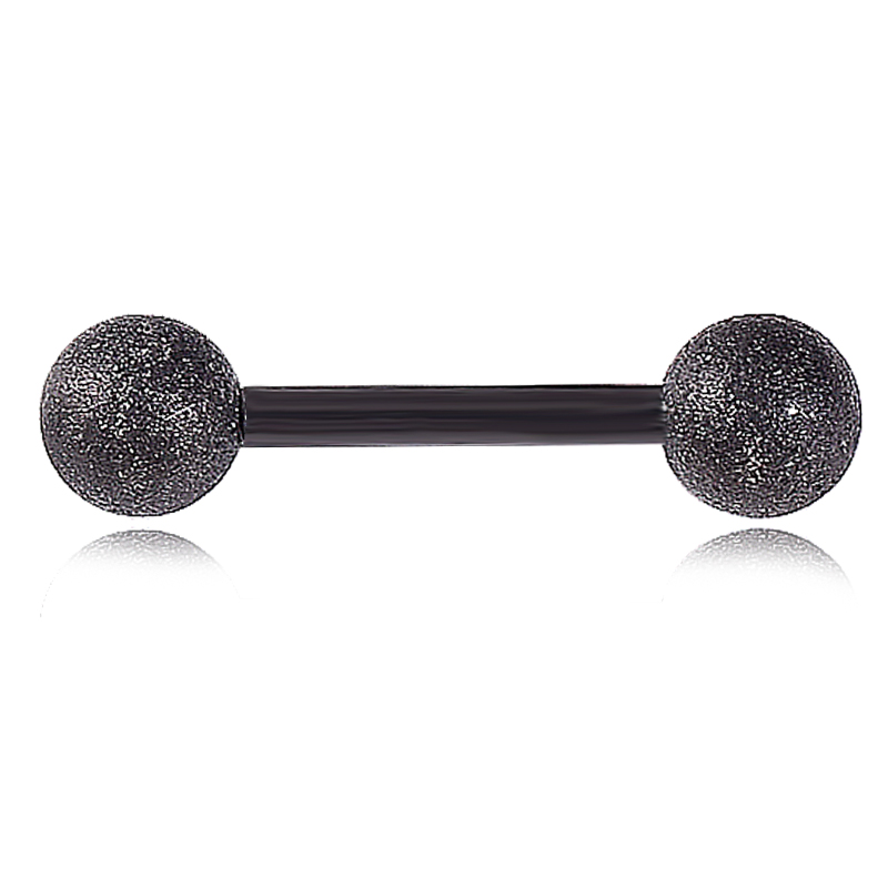 Steel Tongue Rings Mini Barbell Pole Piercing Body Jewelry for Wo -MX8 ...