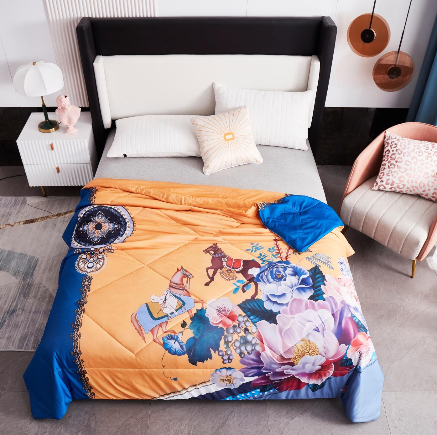 Chăn hè lụa tencel 5d mát, mịn cao cấp