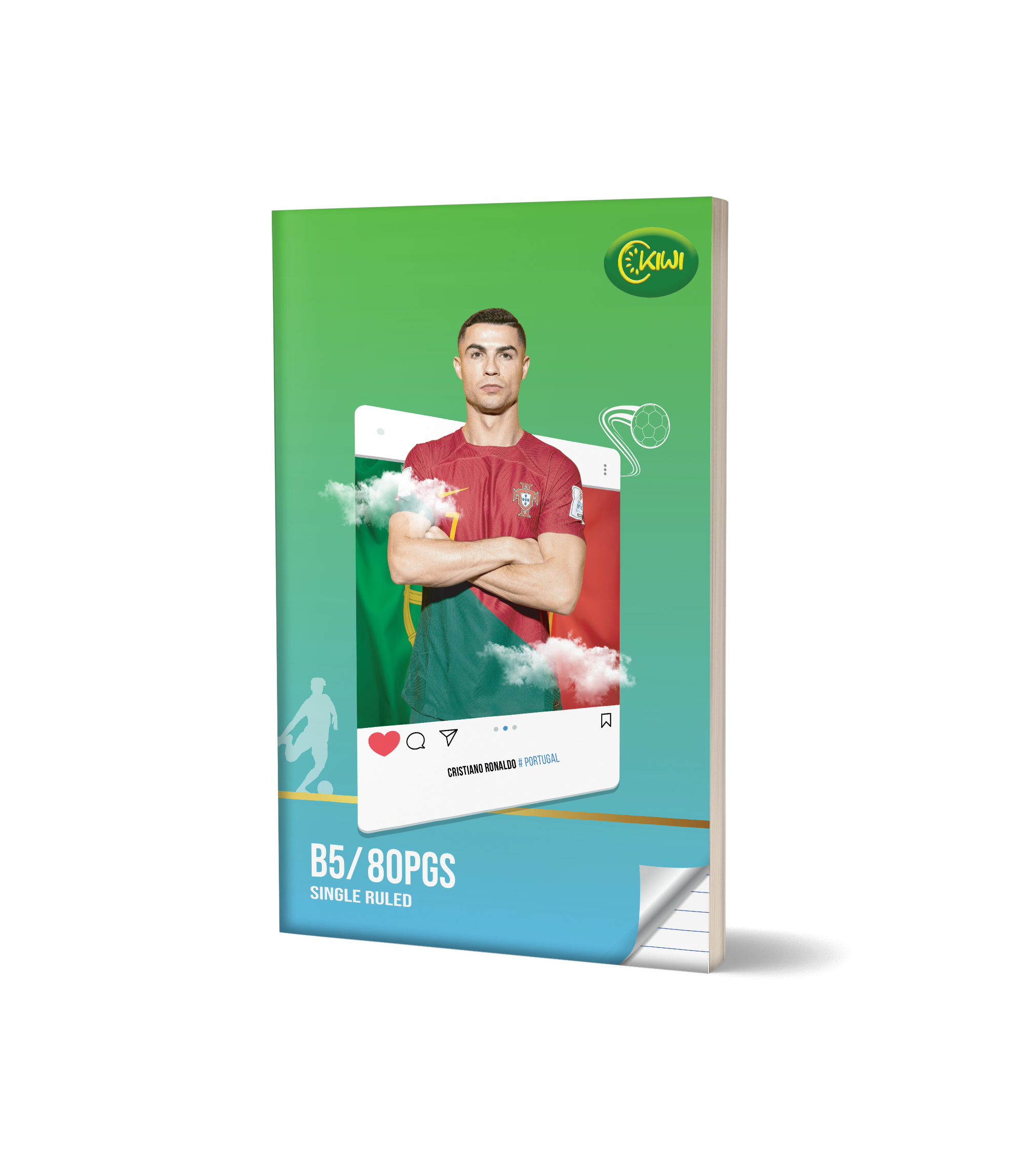 KIWI B5 Single Ruled 80 Pages 8 Book Pack | Daraz.lk