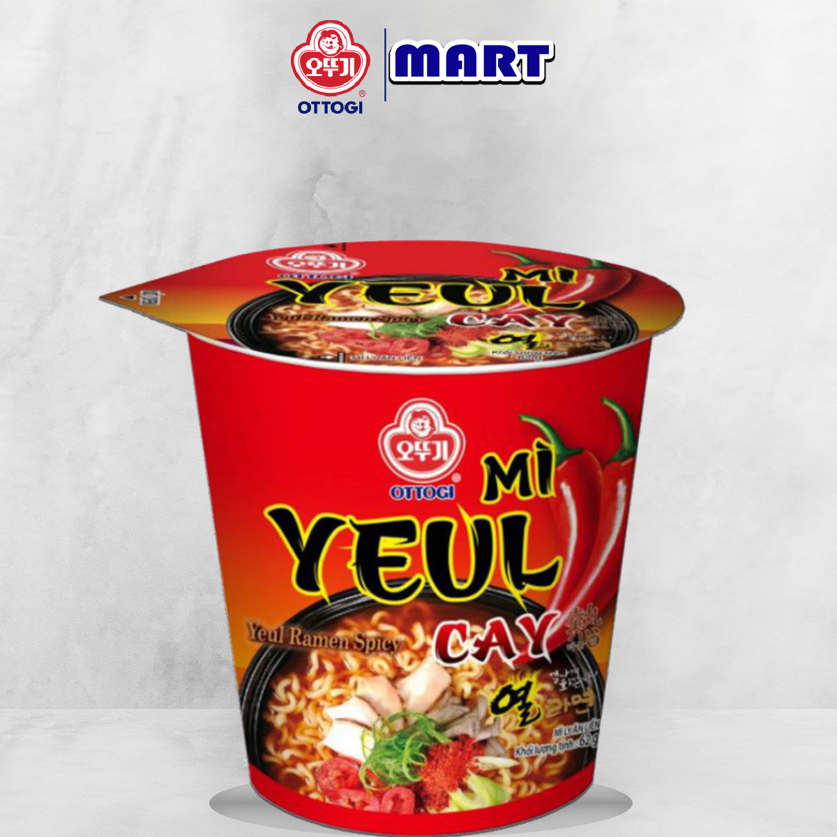 [FREESHIP️] - Mì Ly Yeul cay Ottogi 62g