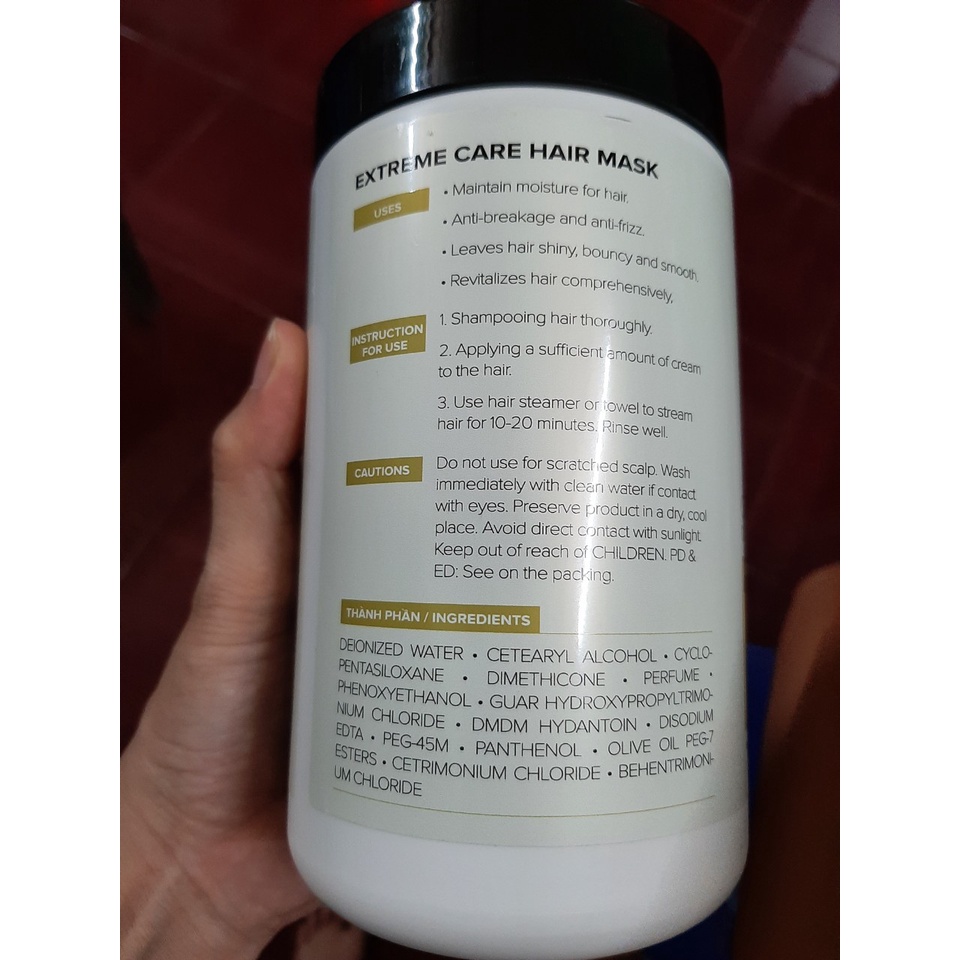 Mặt Nạ Chăm Sóc Tóc SPALINE EC EXTREME CARE 850ML