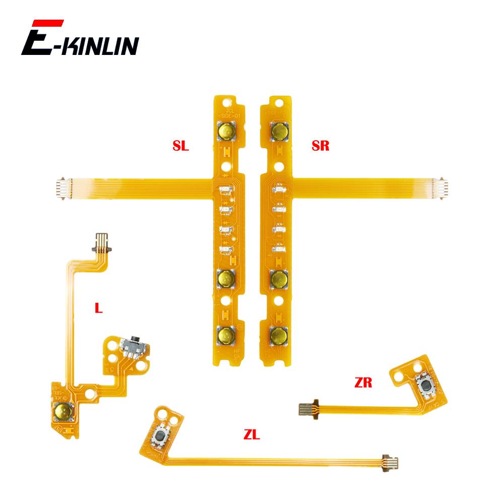 Trái phải L ZL ZR SL SR nút phím Ribbon Cáp dẻo cho bộ chuyển đổi Nintendo niềm vui-con joycon NS kích hoạt các bộ phận Bộ điều khiển thay thế