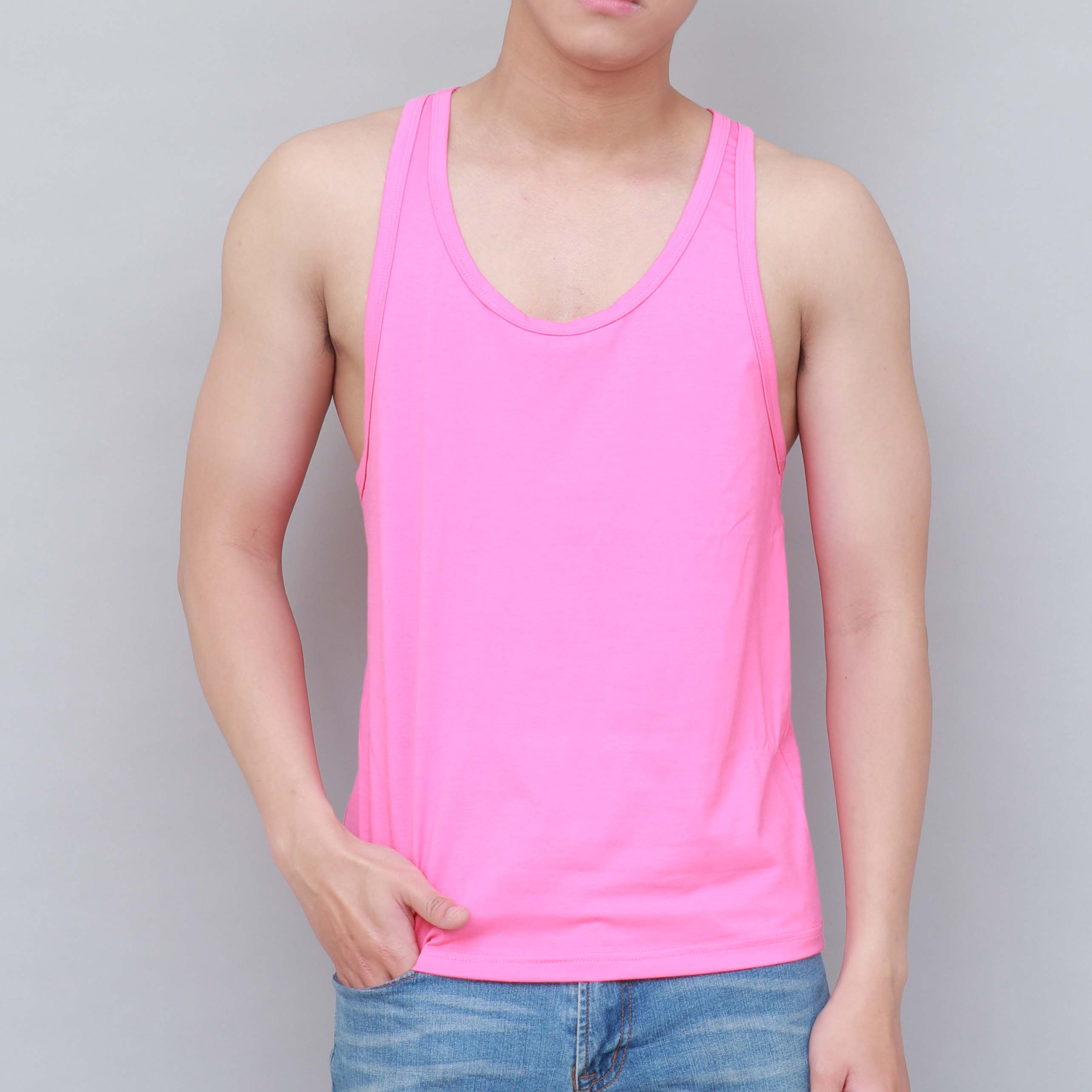 W_35 i áo ba lỗ nam cotton 100% đủ size 26 màu - quadrillion