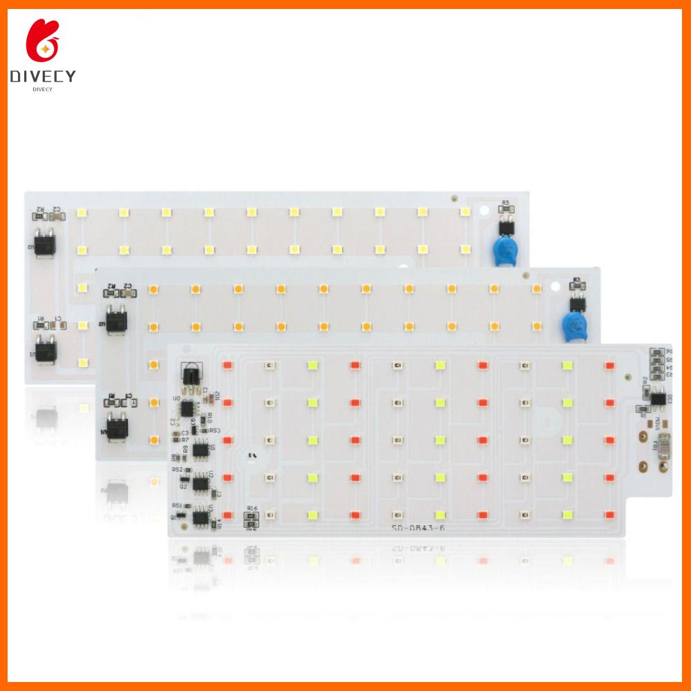 DIVECY 50W Bóng đèn LED tự làm SMD 2835 Chip LED cho đèn pha Dành cho Đèn đường LED Chip chiếu sáng ngoài trời Hạt đèn rọi