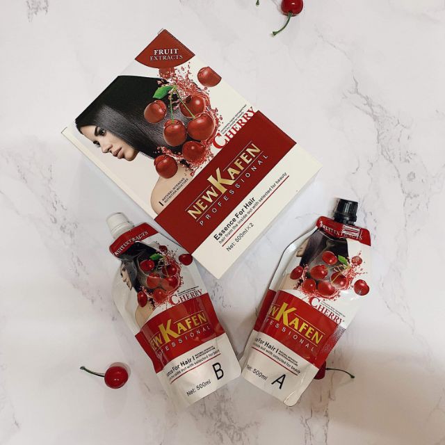 Thuốc nhuộm đen New Kafen cao cấp không dính da đầu 500ML-Rẻ Vô Địch