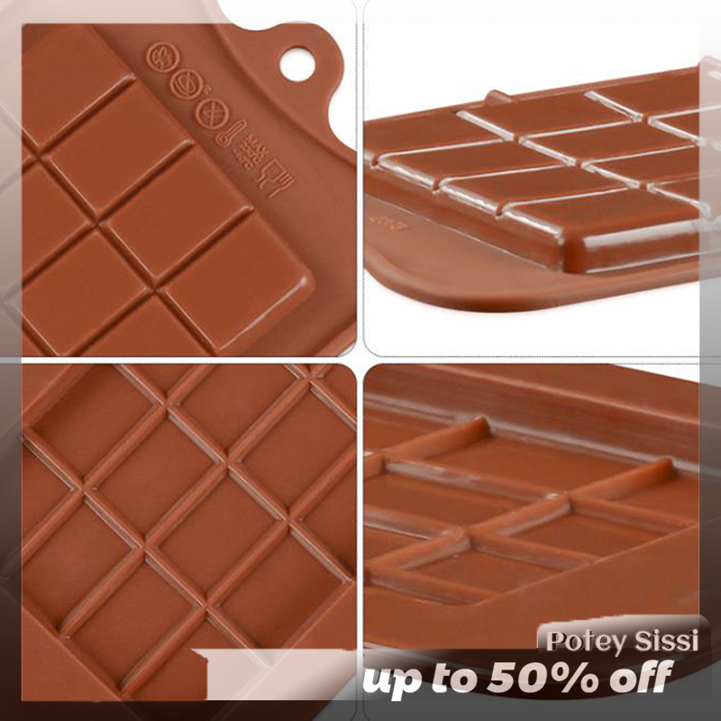 Potey Silicone Chocolate Cake Mould DIY Decorating Tools Candy Cookies Baking Mold