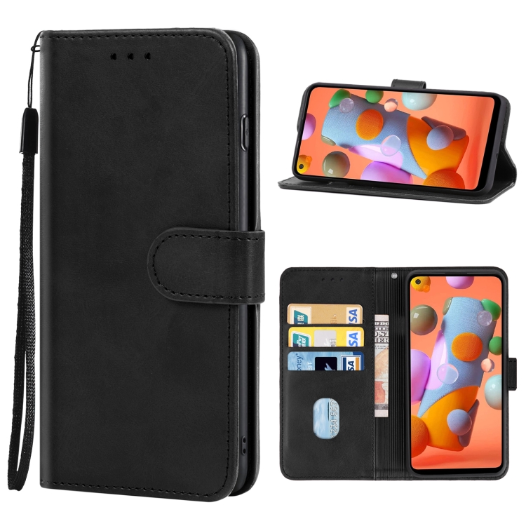 Leather Phone Case For Samsung Galaxy A11