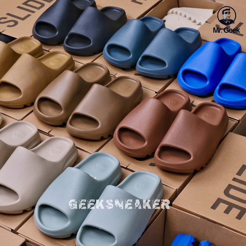 [GeekSneaker] Full Box | Dép Yz Slide - SS22 Vân Nhám Siêu đẹp