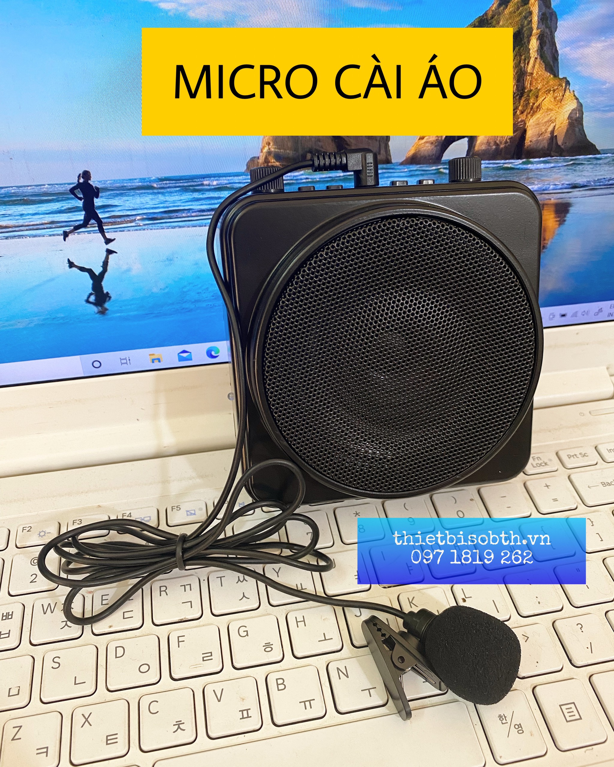 Micro Có Dây Dùng Cho Máy Trợ Giảng, Máy Tính, Laptop