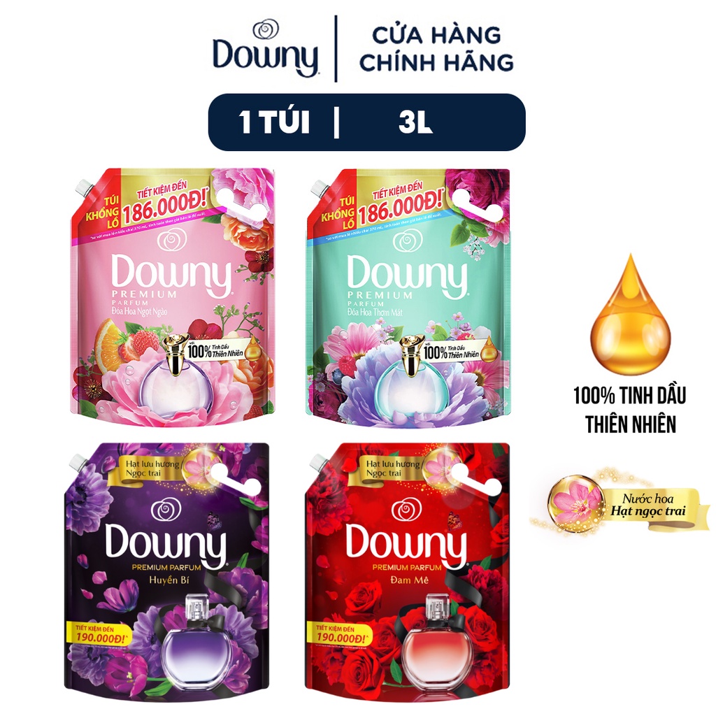Nước xả vải downy 3,5l