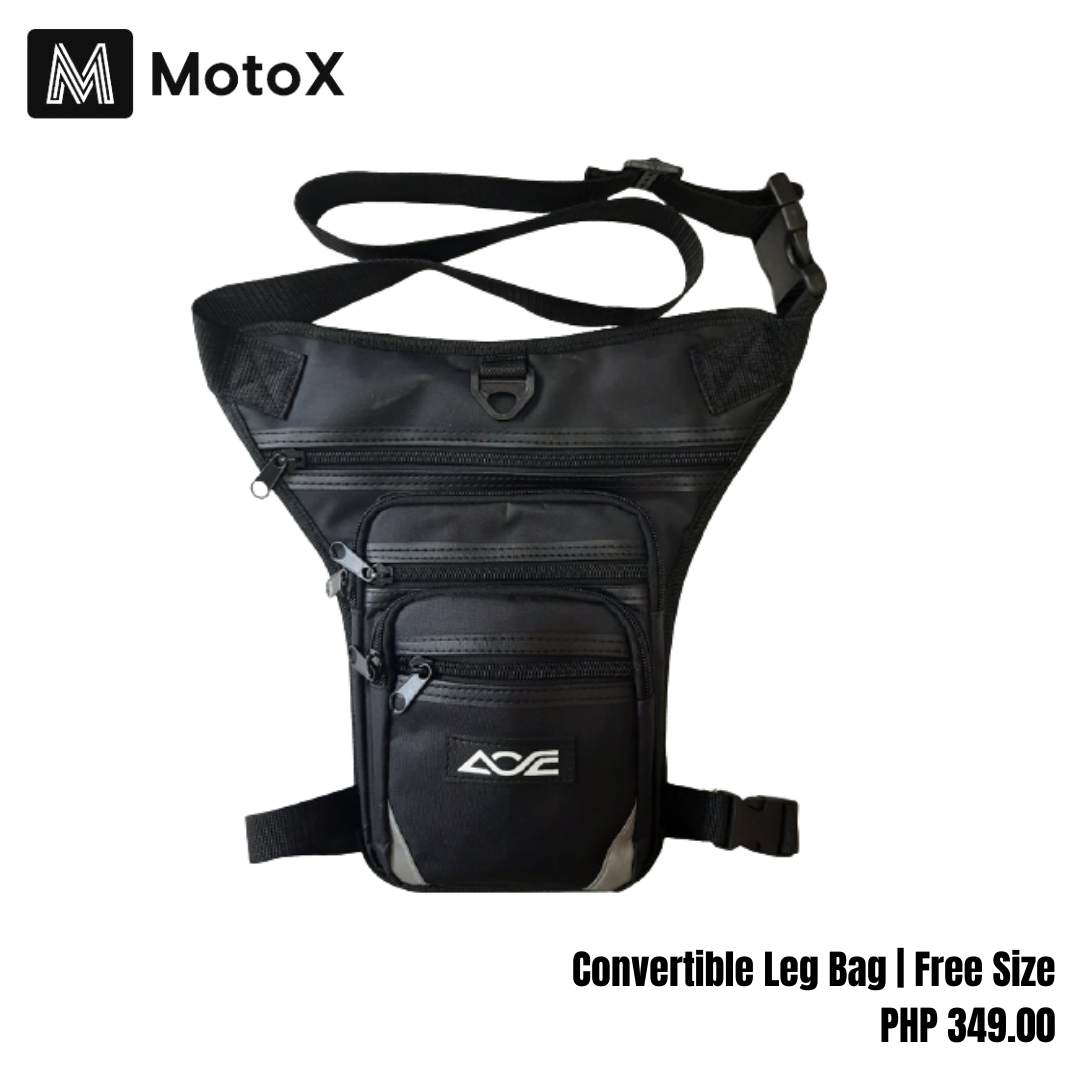 LEGBAG FOR RIDERS LB5 Premium Convertible Leg bag for Riders Men's