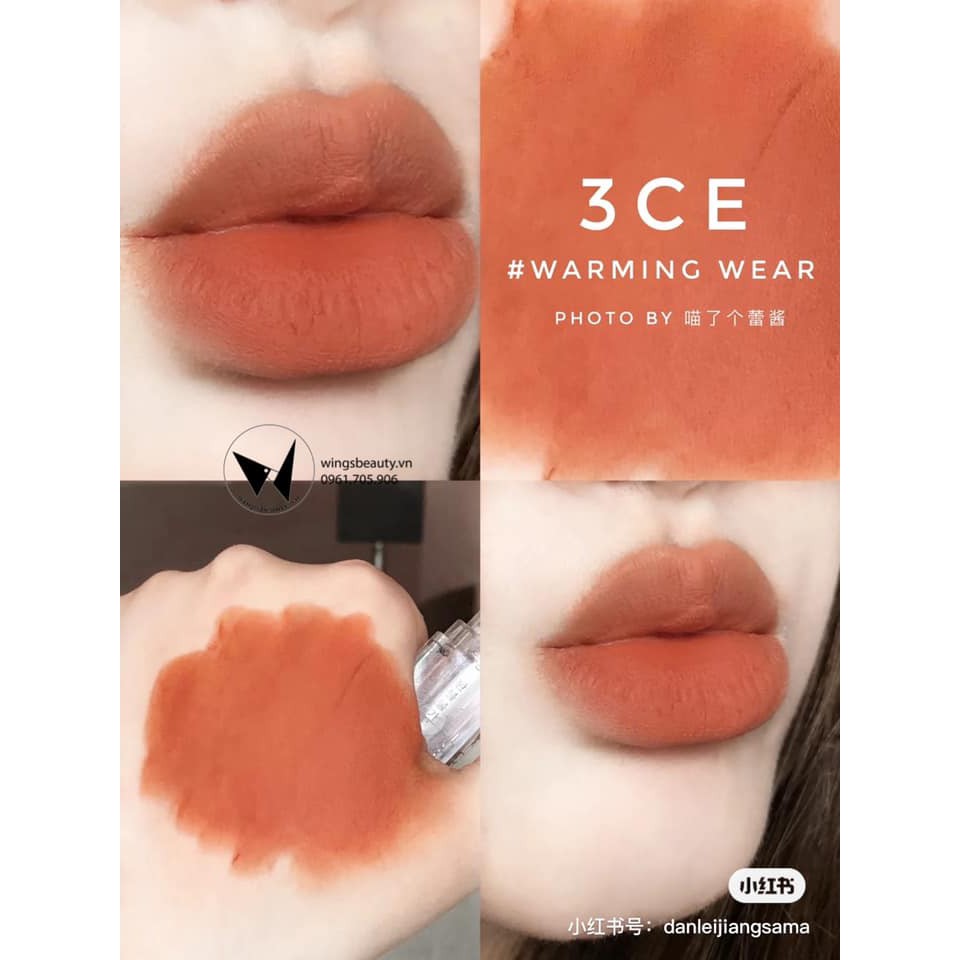 Son Thỏi Lì Vỏ Trong 3ce Soft Matte Lipstick Clear Layer Edition Full Màu