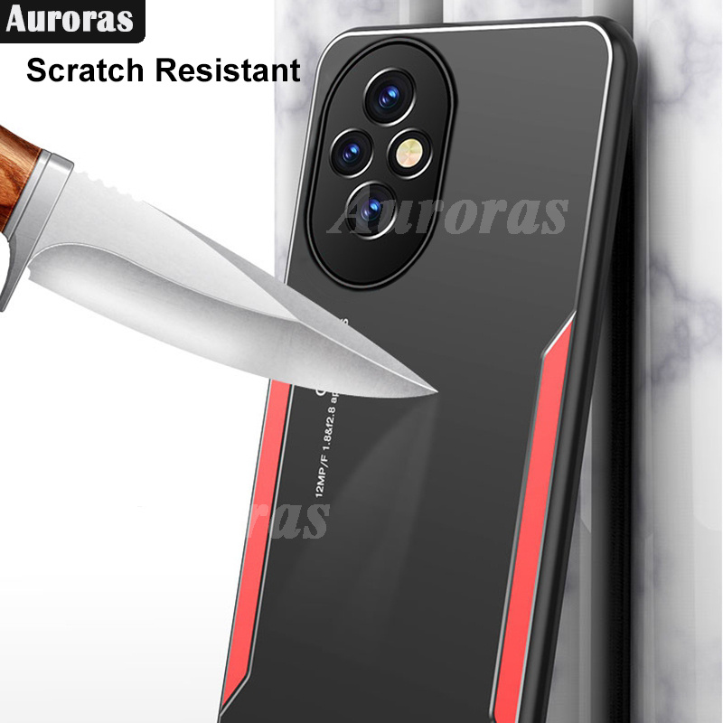 For Honor 200 Pro Phone Case Heat Dissipation Metal Frame Ultra-thin Heat Dissipation Frosting Cover for Honor 200 Cover Casing HP. 