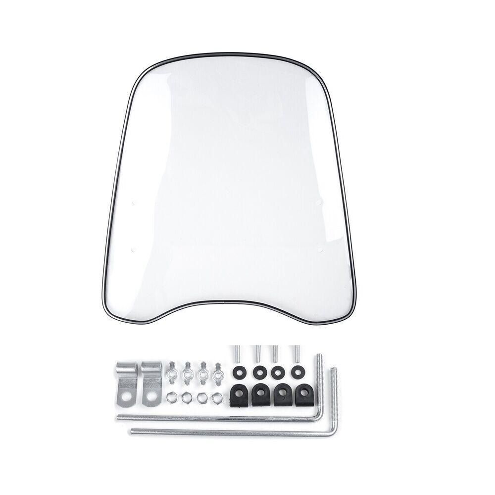 ZWMLW Phổ Phụ kiện Bảo vệ Guard Xe máy Kính Chắn Gió Kính Chắn Gió phía trước Xe máy Gió Làm Lệch Hướng Motocross