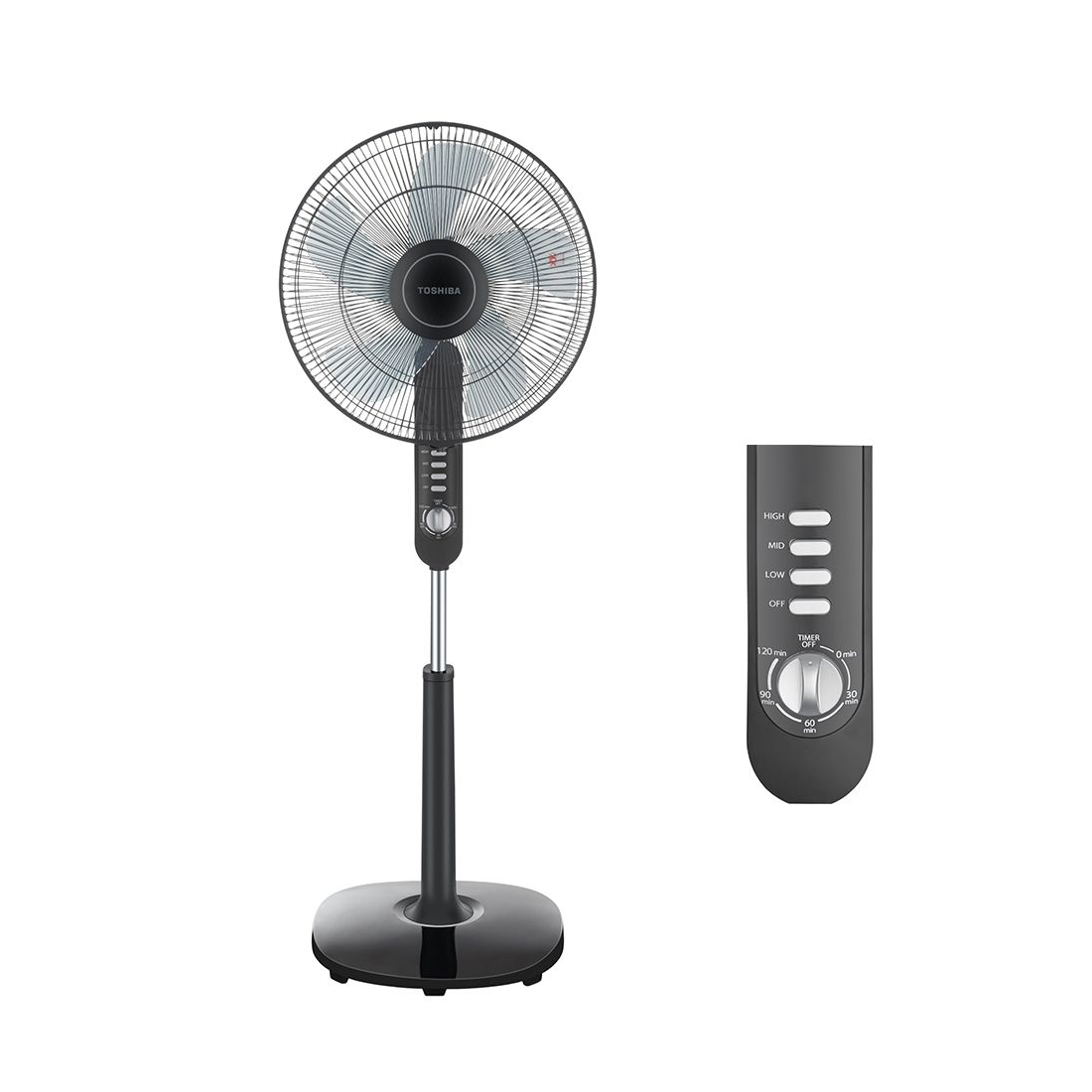 [Hàng chính hãng] Quạt Đứng Toshiba F- LSA10(W)VN (60W) - Đen