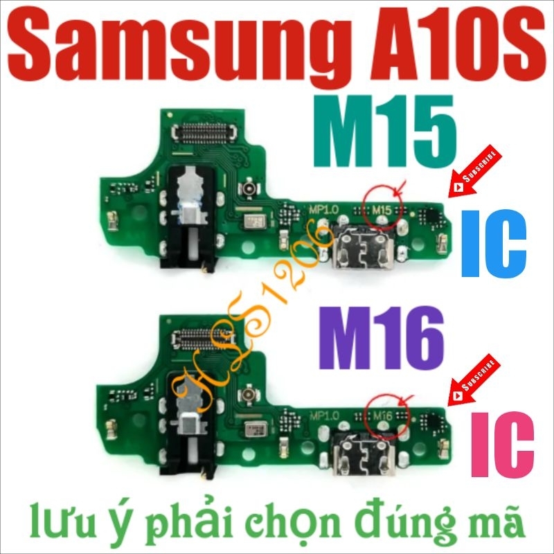Cụm chân sạc samsung A10S M15/M16