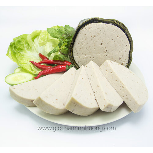 Giò lụa chay Đôi Đũa Vàng Dai Mềm tươi ngon đậm đà 500g Thuần Chay An Toàn Sức Khoẻ Bổ Sung Dinh Dưỡng Ăn Chay