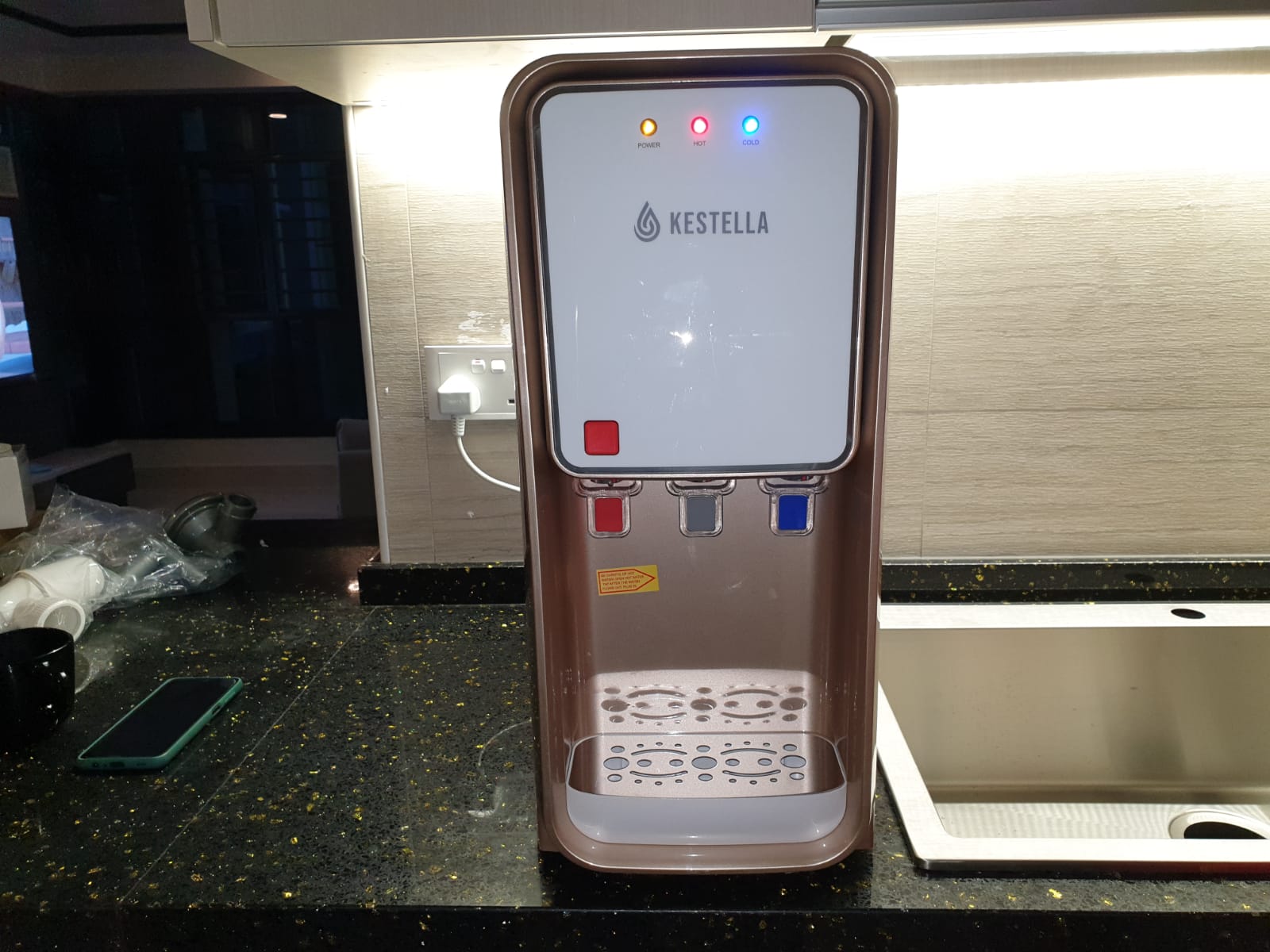 Kestella Water Dispenser with Filters Water Purifier Hot and Cold