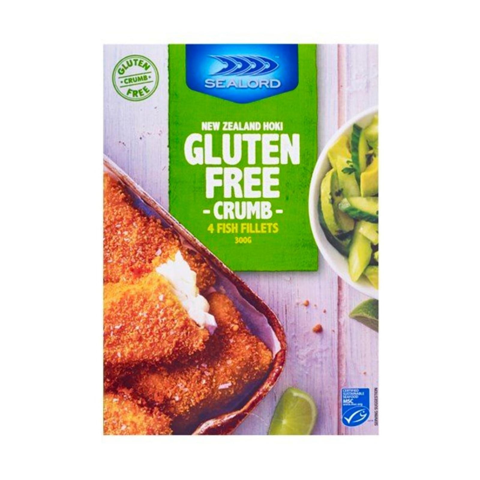 Sealord Fish Fillets Crumb Hoki Gluten Free 300G Frozen Lazada