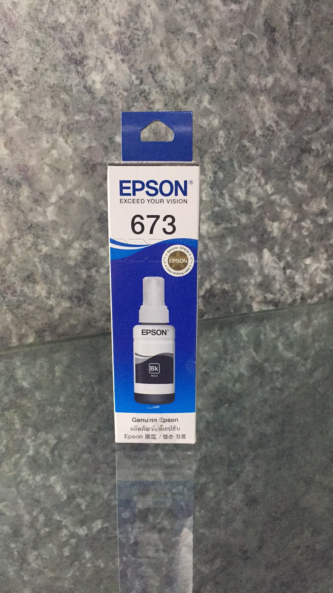 Epson T6731 Black Genuine Ink Bottle Lazada PH