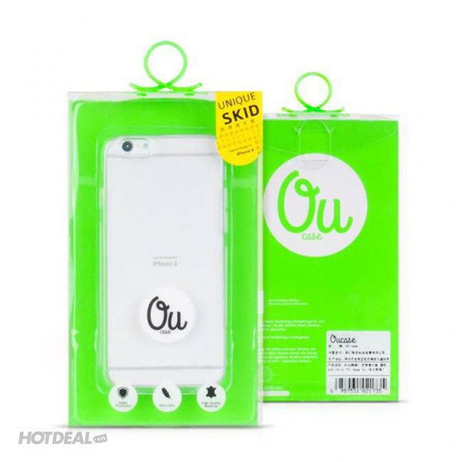 Ốp Lưng Dẻo SiLiCor iPhone 6G/6S (Trong suốt)