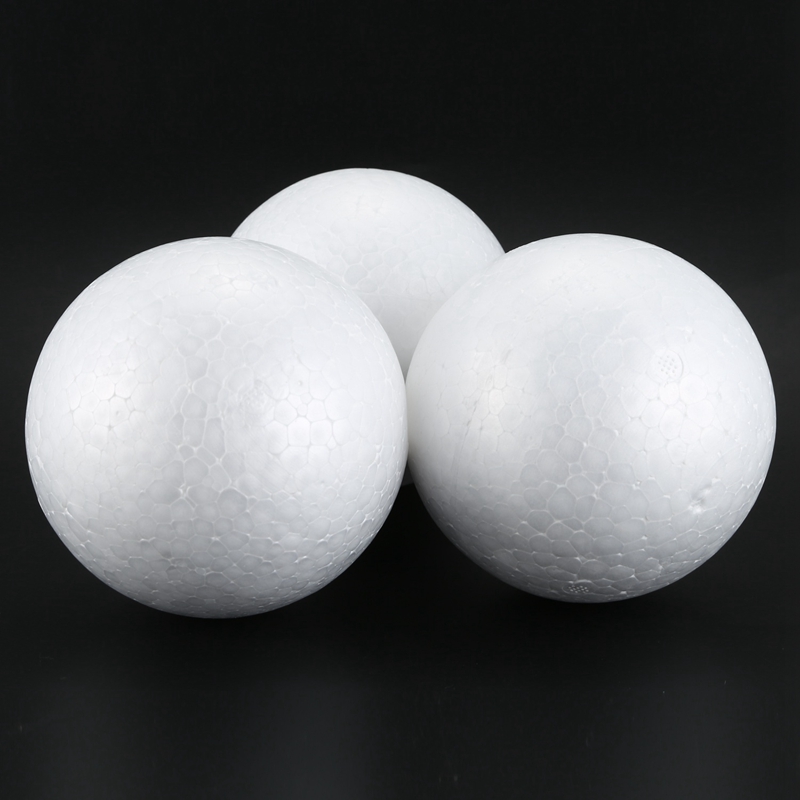 10 x Modelling Craft Polystyrene Foam Ball Sphere 10cm---White