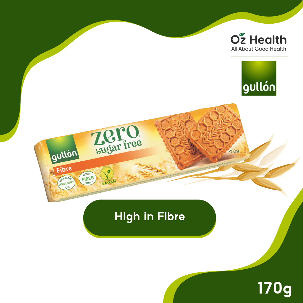 Gullon Zero Sugar Free Fiber Biscuits High Fiber 170g Lazada Singapore