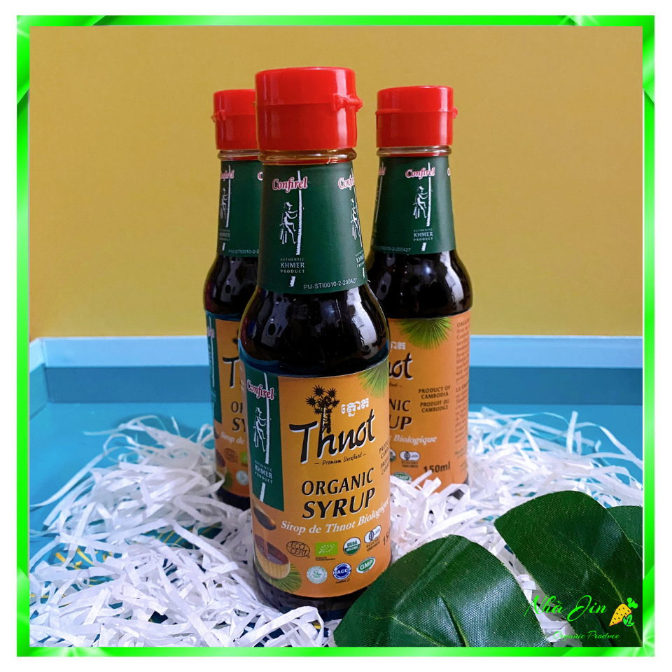 Syrup mật đường thốt nốt hữu cơ Organic Thnot Confirel 150ml thumbnail