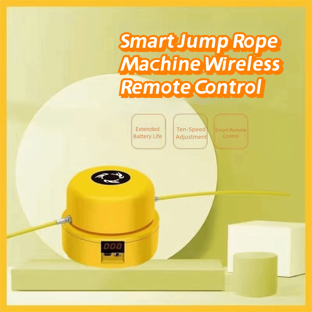 New Fitness Equipment Electric Skipping Rope Machine Fun Sports Multi ...