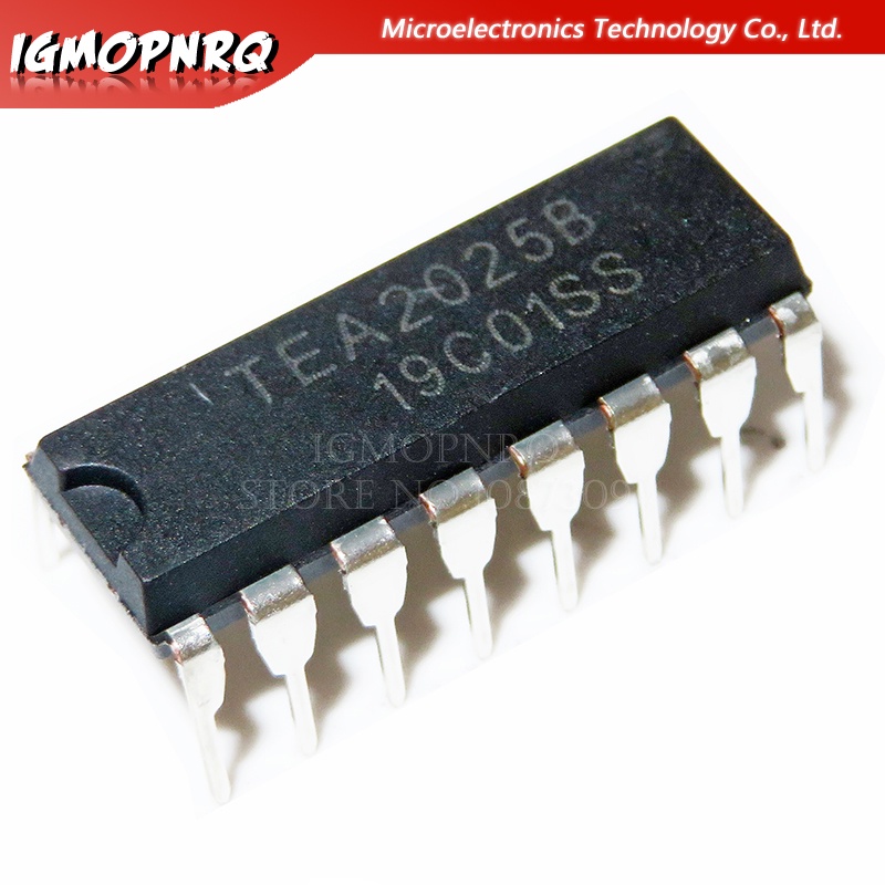10pcs tea2025b tea2025 dip-16 o amplifiers stereo o amp new original integrated circuit