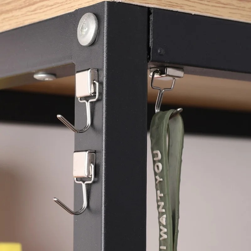 1-10 chiếc móc vuông móc đựng khả năng chịu tải đa năng móc đựng đồ treo tường