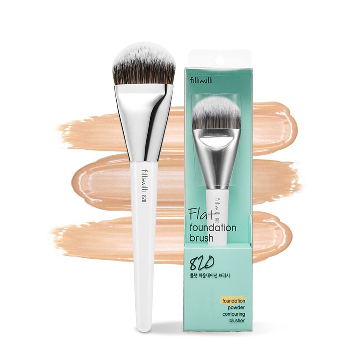 Cọ Đánh Nền FILLIMILLI Flat Foundation Brush 820 Color & Package Renewal