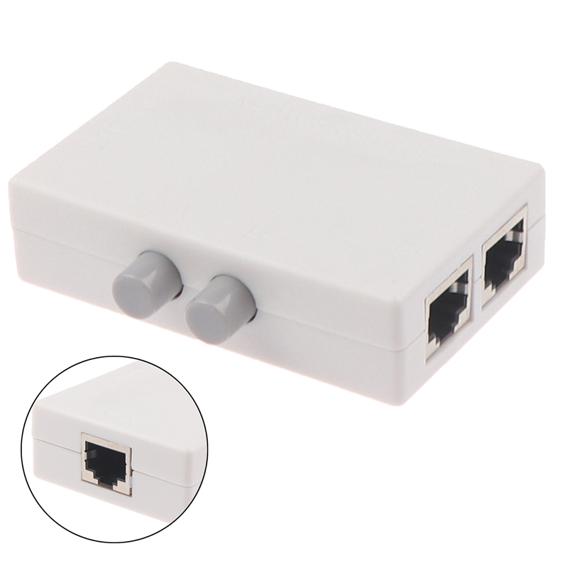 【VogueVenture】Mini 2 Port RJ45 RJ-45 Network Switch Ethernet Network ...