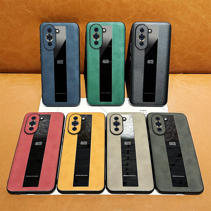 For Huawei Nova 6 7 7i 8 9 10 Pro Case Fluff Luxury Sheepskin Silicone Soft Business All-Inclusive Leather Anti-knock for Huawei Nova 6 7 9 8 10 SE Phone casing.