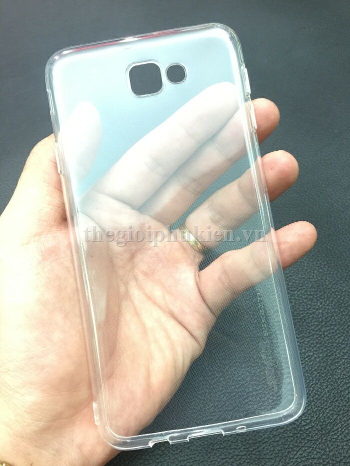 Ốp lưng silicon dẻo trong suốt Samsung Galaxy J7 Prime