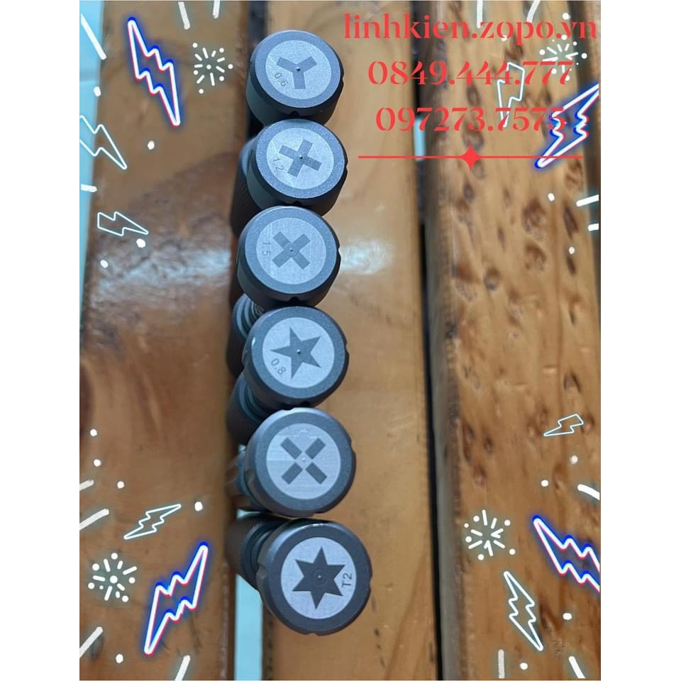 Bộ Tua Vít Mechanic 6 in 1 Mới Tròn