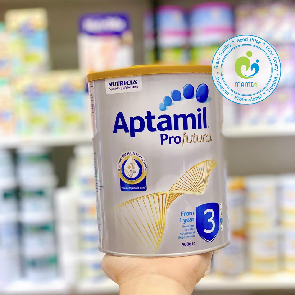 Sữa Aptamil Úc số 1, 2, 3 cho bé 900g-Số 3 (1 year +)