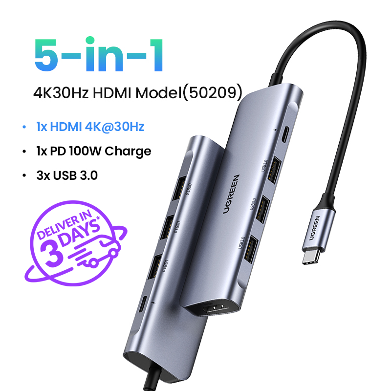 UGREEN Docking Station 9-IN-1 HUB USB C to 4K60Hz HDMI DisplayPort Triple  Display RJ45 PD100W Dock for Mac OS 10Gbps USB 3.1 HUB - AliExpress