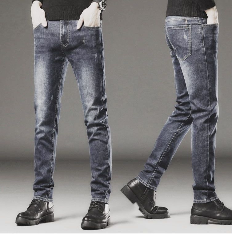 Quần jean nam cao cấp MÀU NGẢ LOANG cào xước , không xù lông, không ra màu, chất giãn tốt -280