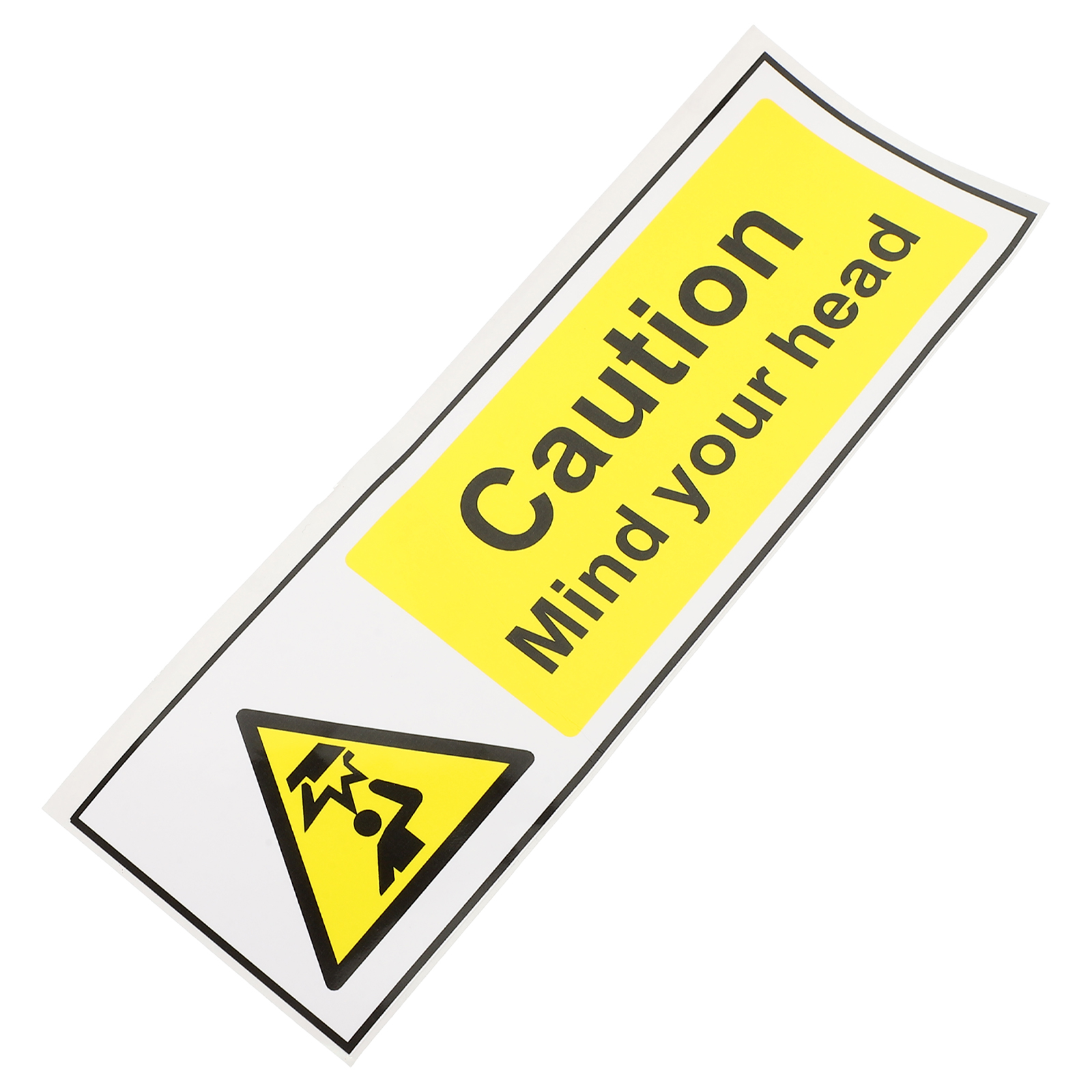 Overhead Line Sticker 【Top Picks】 Low Overhead Clearance Decal PVC Mind Your Sign Caution ...