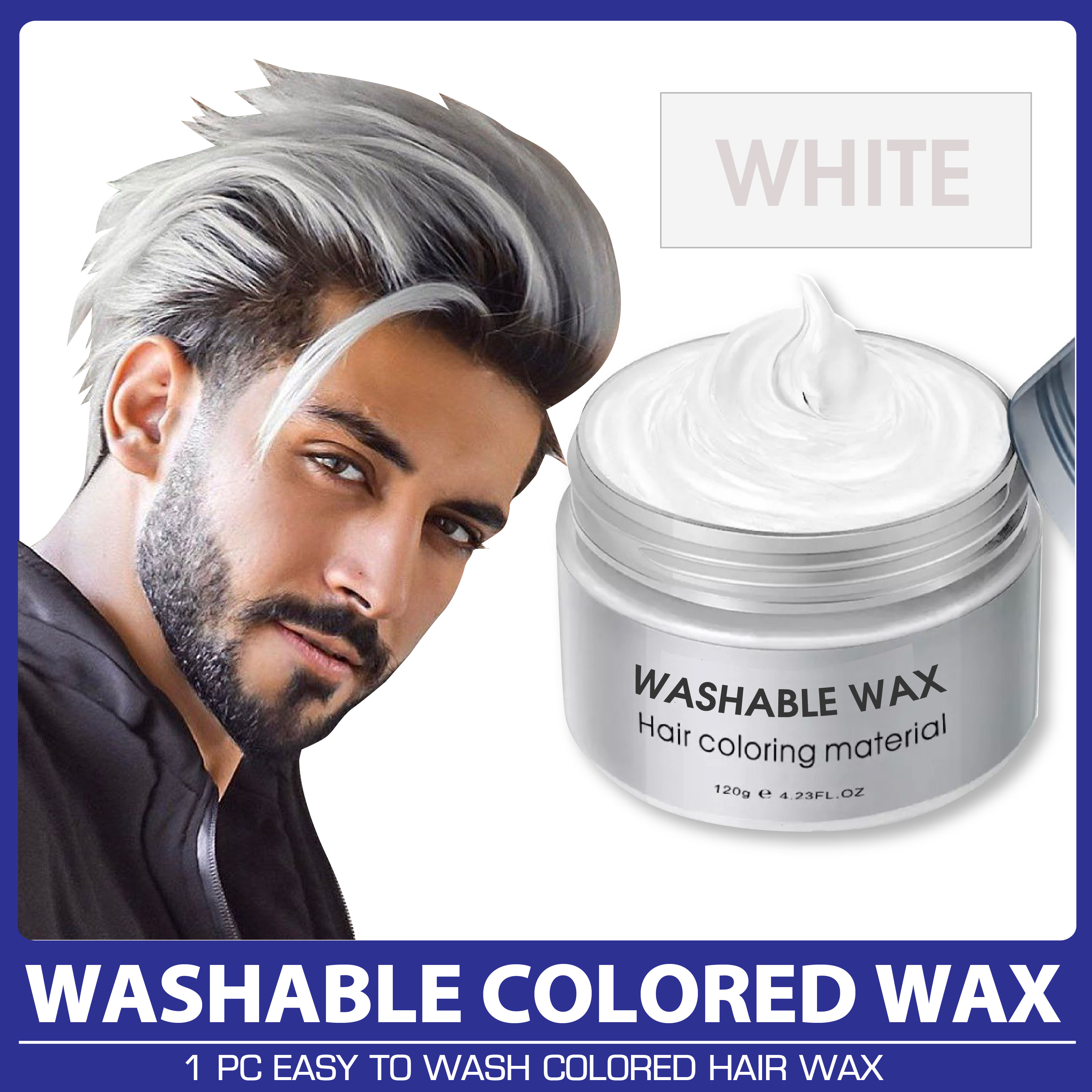 EMBRACE PH Professional Temporary Hair Color Wax Instant Washable Hair Dye 120 grams Unisex Hair