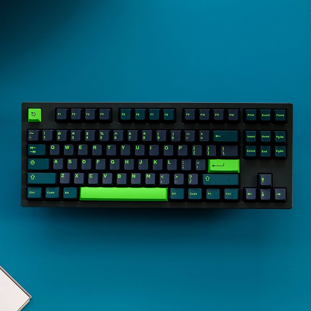 【253keys】GMK Wavez keycaps Cherry Profile DOUBLE SHOT ABS FONT for MX Switch Mechanical Keyboard